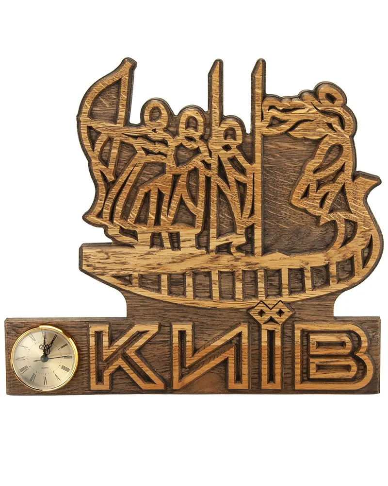 Сувенірний годинник Засновники Києва